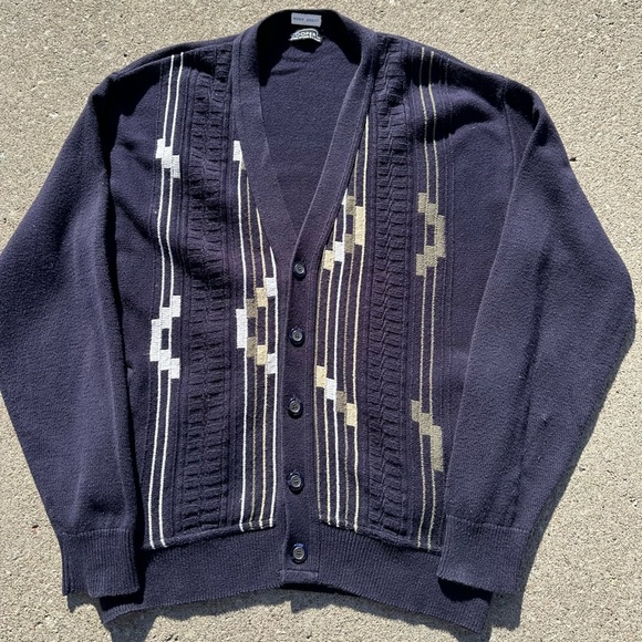 Vintage 90s cooper cardigan - Picture 2 of 5